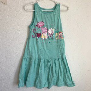 Peppa Pig Sweet Summer dress sparkle tank 4T girl